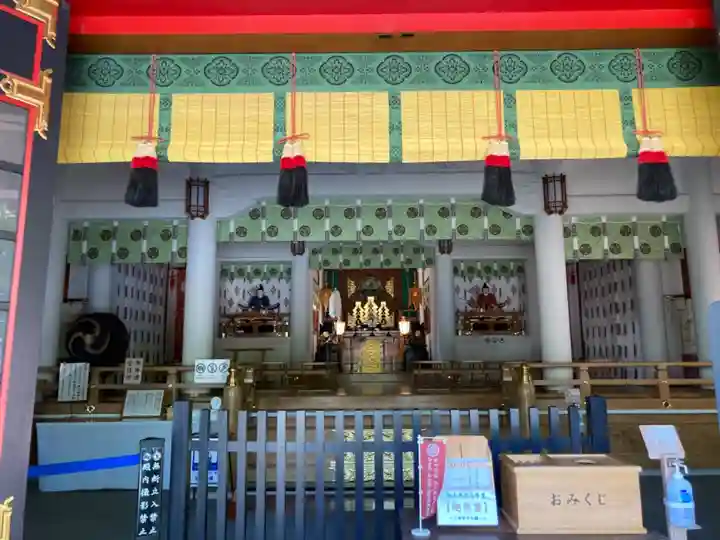 品川神社の本殿・本堂