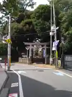 天沼八幡神社の鳥居