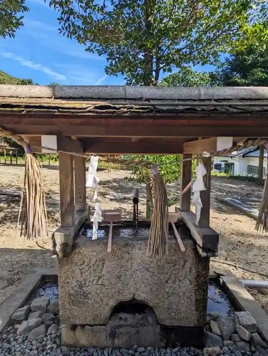 備前国総社宮の手水舎