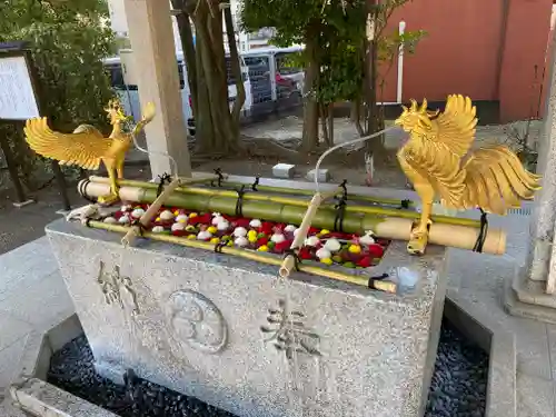 富岡八幡宮の手水舎