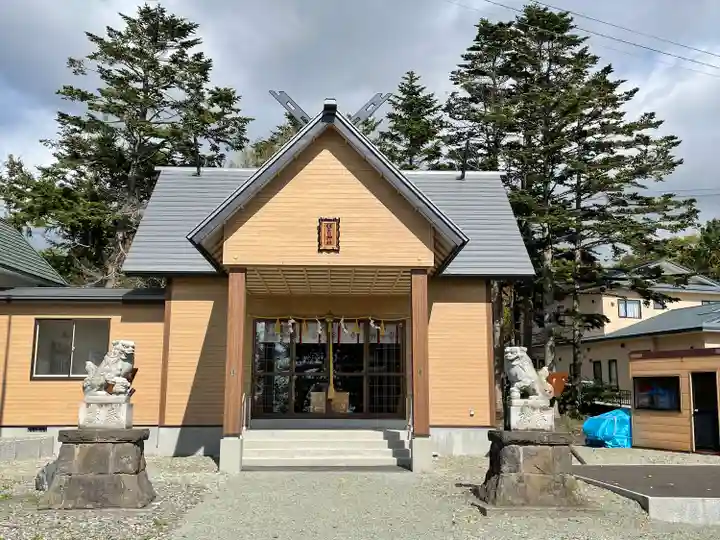 様似住吉神社の本殿・本堂