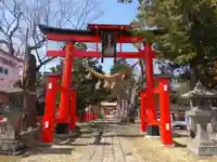生島足島神社の鳥居