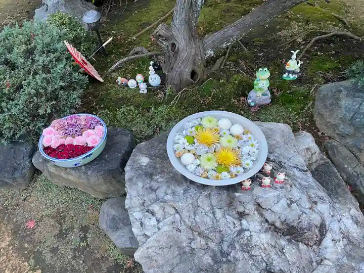 法輪寺の手水舎