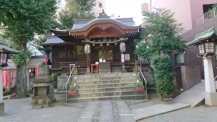 池尻稲荷神社の本殿・本堂