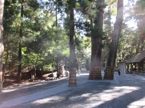 伊勢神宮内宮（皇大神宮）の景色