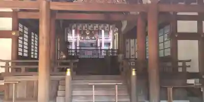 岡田國神社の本殿・本堂