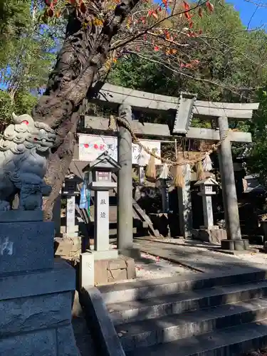 師岡熊野神社の鳥居