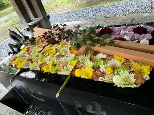 帯廣神社の手水舎