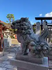 阿部野神社の狛犬