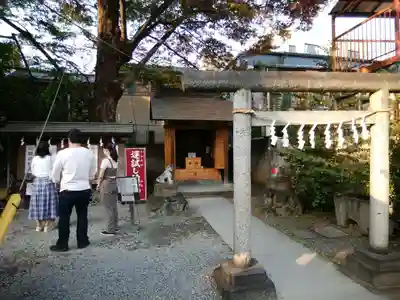 川越熊野神社の鳥居