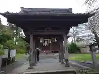 淡海國玉神社の山門・神門