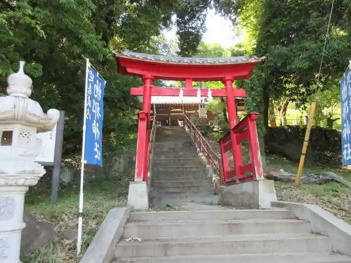 物部神社(石和町松本)の鳥居