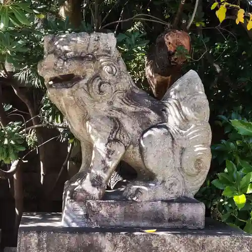 三光神社の狛犬