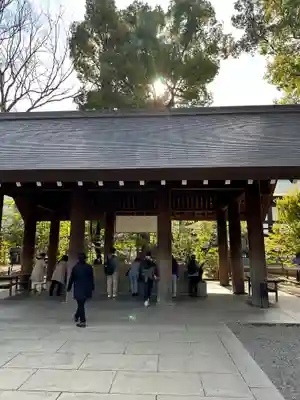靖國神社の手水舎