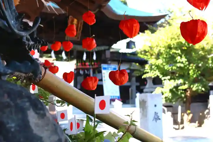 三津厳島神社の手水舎