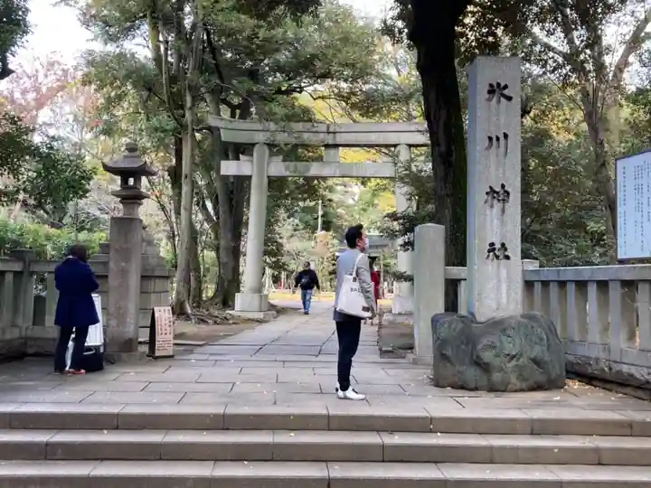赤坂氷川神社の鳥居