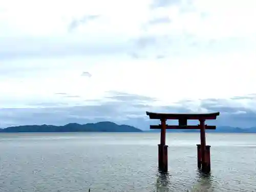 白鬚神社の鳥居