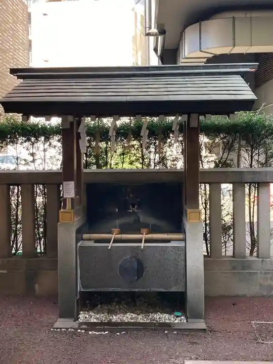 朝日神社の手水舎