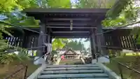 厚真神社の山門・神門