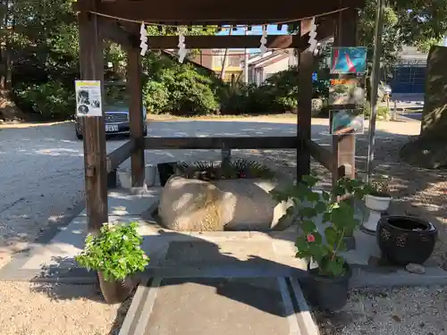 神館神社の手水舎