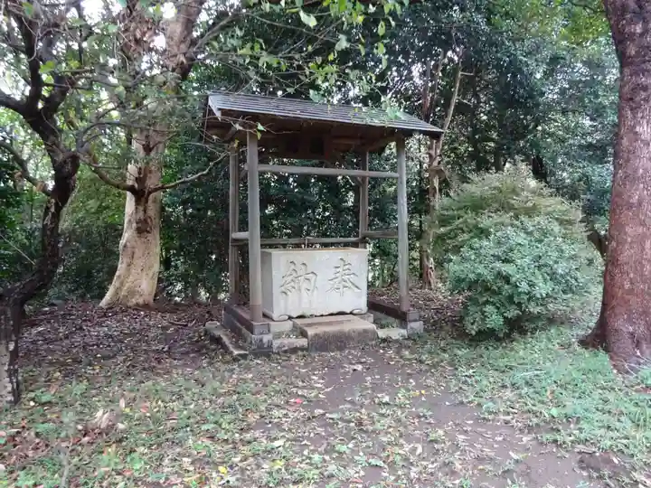 大庭神社の手水舎
