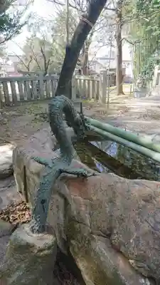 大平八幡宮の手水舎