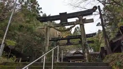 横倉神社の鳥居