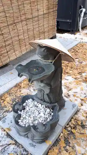 札幌諏訪神社の手水舎