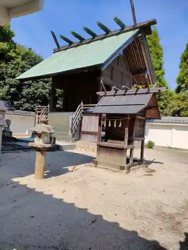 都波岐奈加等神社の本殿