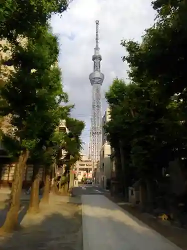 牛嶋神社の周辺