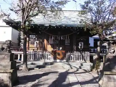 本郷氷川神社の本殿・本堂