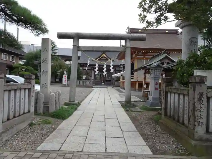 今泉八坂神社の鳥居