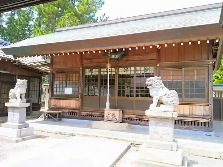 神明社(西之口神明社)の本殿・本堂