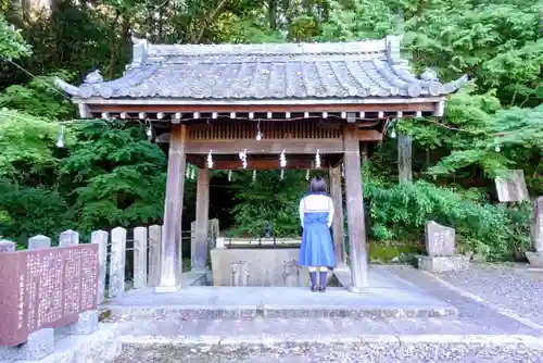 尾張冨士大宮浅間神社の手水舎