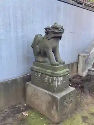 櫻田神社の狛犬