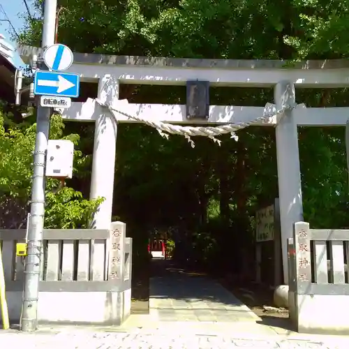 越谷香取神社の鳥居