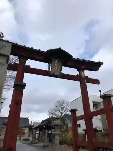 武井神社の鳥居