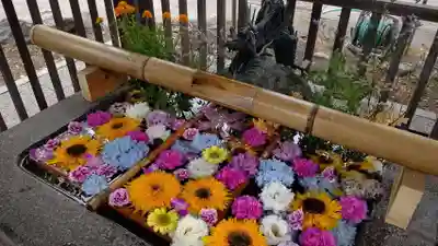 豊平神社の手水舎