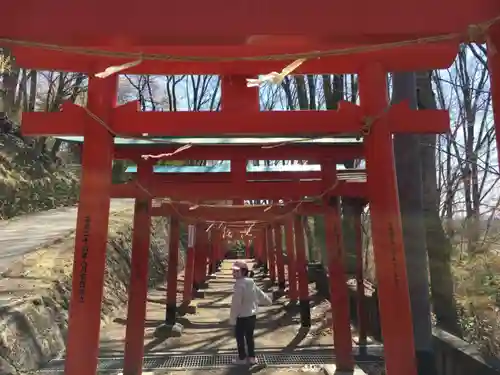 鼻顔稲荷神社の鳥居