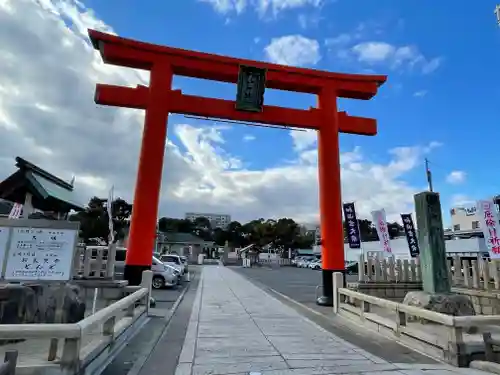 和田神社の鳥居