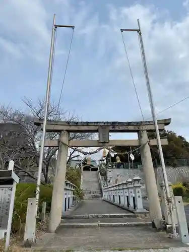 浅江神社の鳥居