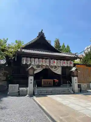 空鞘稲生神社の本殿・本堂