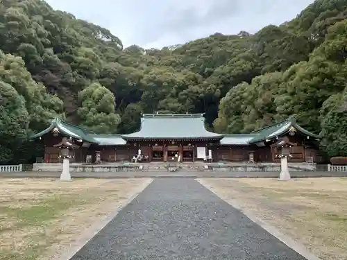靜岡縣護國神社の本殿・本堂