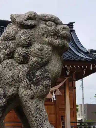 中之宮神社の狛犬