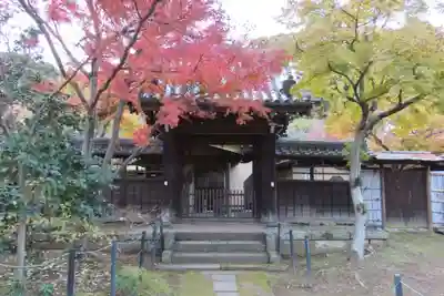 本土寺の山門・神門