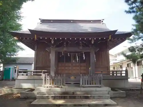 大松氷川神社の本殿・本堂