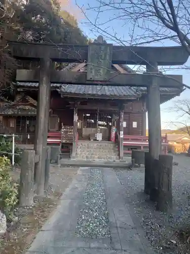 普門寺の鳥居