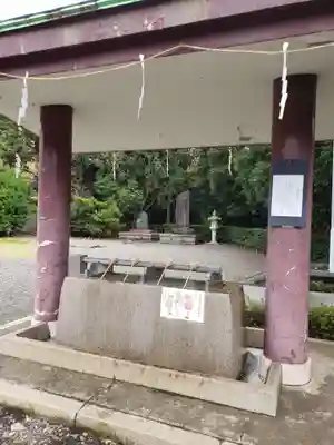 千葉縣護國神社の手水舎