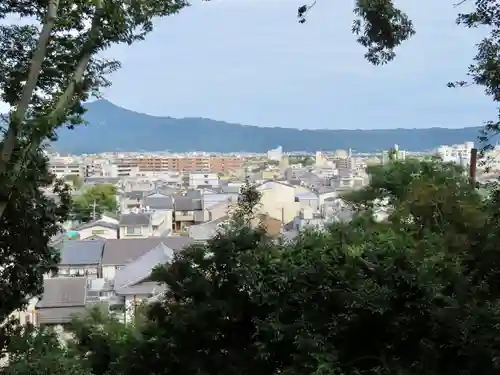 建勲神社の景色