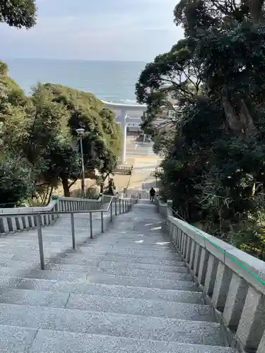 大洗磯前神社の景色